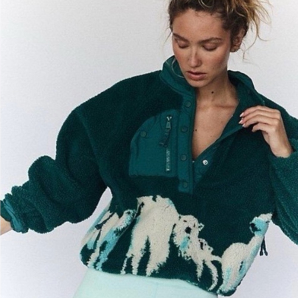 FP Movement by Free People HIT THE SLOPES POLAR BEAR JACKET